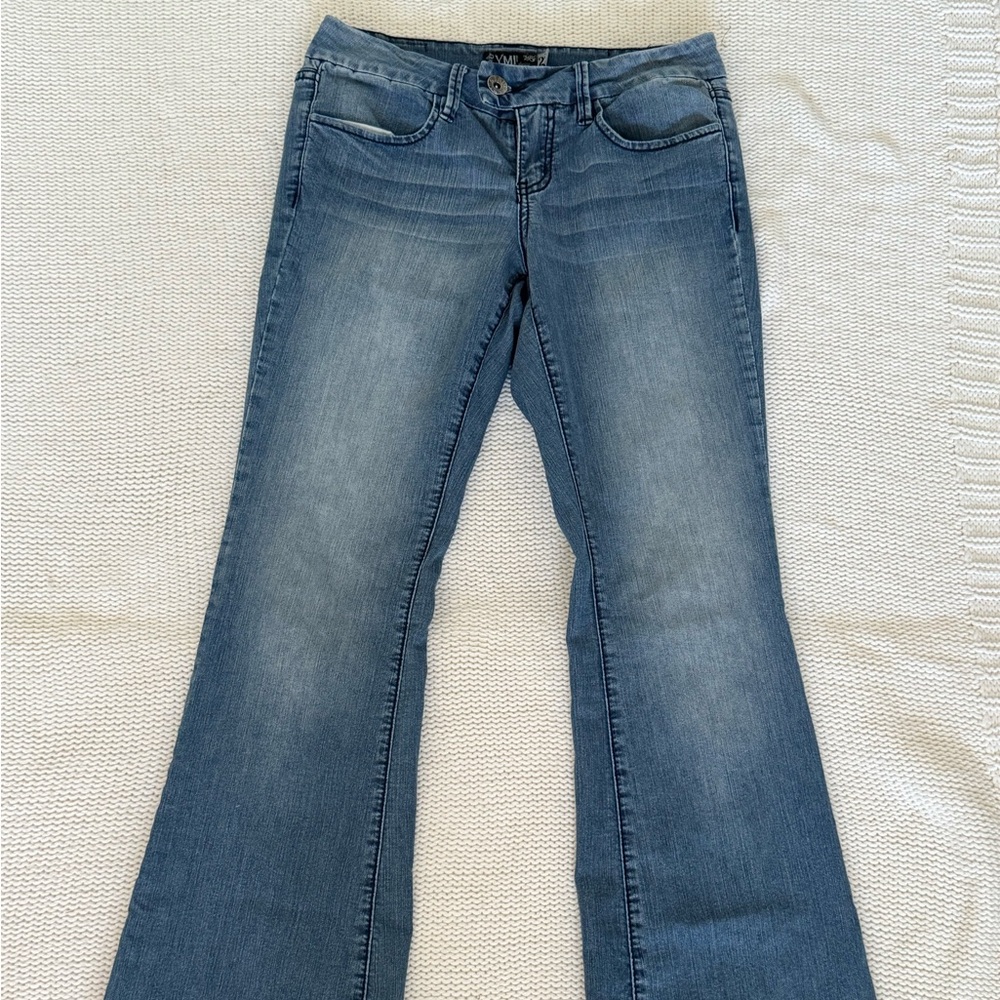 YMI Dark Blue Flare Women's Jeans